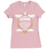 I Am A Gemini Ladies Fitted T-Shirt