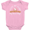 leave me talking to my horse today Baby Onesie