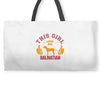 This Girl Loves Her Dalmatian Weekender Totes