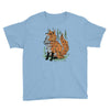 polygon fox graphic Youth Tee