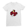 crab Ladies Fitted T-Shirt
