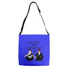 BUT NOW WE,RE STRESSED OUT Adjustable Strap Totes