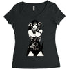 wonder woman Women's Triblend Scoop T-shirt
