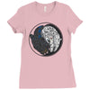sci fi yin yang Ladies Fitted T-Shirt