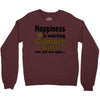 happiness is watching gilmore girls Crewneck Sweatshirt