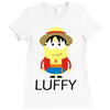 luffy en minion Ladies Fitted T-Shirt