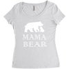 mama bear Women's Triblend Scoop T-shirt