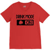 drink mode on V-Neck Tee