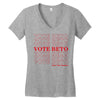 Vote Beto Women's V-Neck T-Shirt