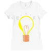 running out of bright ideas Ladies Fitted T-Shirt