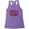 merry and bright Racerback Tank