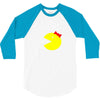 Mrs. Pacman 3/4 Sleeve Shirt