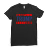 re-elect Trump 2020 T-shirt Ladies Fitted T-Shirt