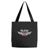 angel wing believe breast cancer Tote Bags