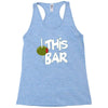 olive this bar Racerback Tank