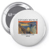 Edvard Munch Skrik Pin-back button
