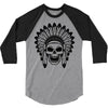 skull 3/4 Sleeve Shirt
