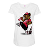 bear yeah Maternity Scoop Neck T-shirt