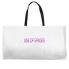 ass of spades Weekender Totes