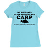 my wife Ladies Fitted T-Shirt