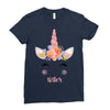 birthday unicorn family series sister Ladies Fitted T-Shirt