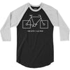 i believe i can ride 3/4 Sleeve Shirt