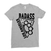 badass la Ladies Fitted T-Shirt