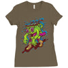 zombie cup Ladies Fitted T-Shirt