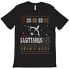santa sagittarius christmas ugly t shirts T-Shirt