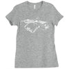 miles wah wah Ladies Fitted T-Shirt