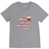 mary has got nothing on me V-Neck Tee