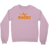 new rocky balboa stallone dark blue logo movie Crewneck Sweatshirt