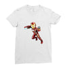 Iron Man Bleeding Edge Ladies Fitted T-Shirt