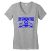 sixties homage Women's V-Neck T-Shirt