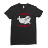 seal of approval Ladies Fitted T-Shirt