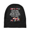 mama bear message Baby Beanies