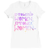 empowered women 4 Ladies Fitted T-Shirt