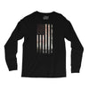 Vintage Usa Flag Long Sleeve Shirts