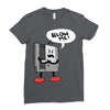 blow me Ladies Fitted T-Shirt