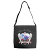 rest in peace avicii Adjustable Strap Totes