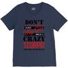 don't flirt with me i love may girl she is a crazy scorpio she will mu V-Neck Tee