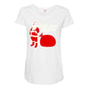 don't stop believin Maternity Scoop Neck T-shirt