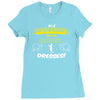 not all superheroes ... dresses Ladies Fitted T-Shirt