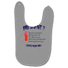 moi president 3 Baby Bibs