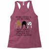MONEY CAN BUY A LOT OF THINGS, Racerback Tank