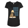 leg lamp Maternity Scoop Neck T-shirt