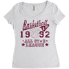 basketball all star league Women's Triblend Scoop T-shirt