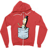 mr. poopybutthole Zipper Hoodie