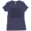 verry stable genius Ladies Fitted T-Shirt