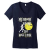 halloween runner Women's V-Neck T-Shirt